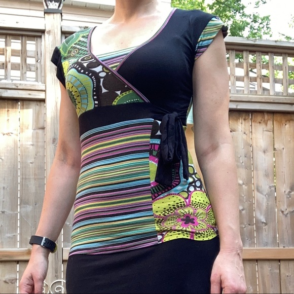 Colourful Promod top! - Picture 3 of 16